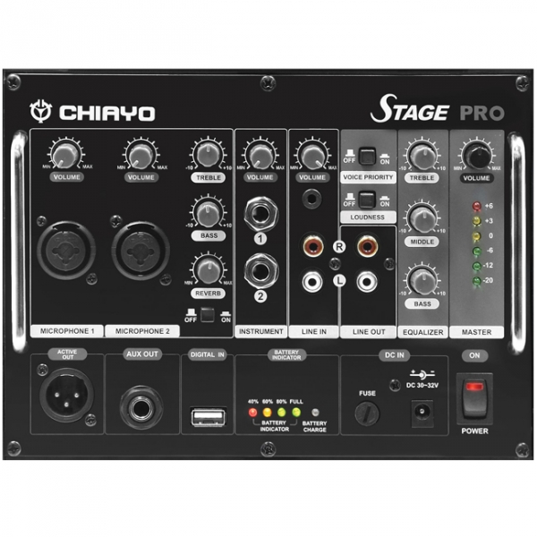 StagePro Chiayo portable 150 watt wirelessPA