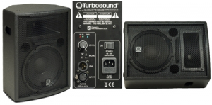 Turbosound self-powered loudspeakers