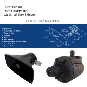 DHP-DUP40T horn loudspeaker